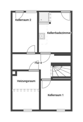 Grundriss Skizze UG