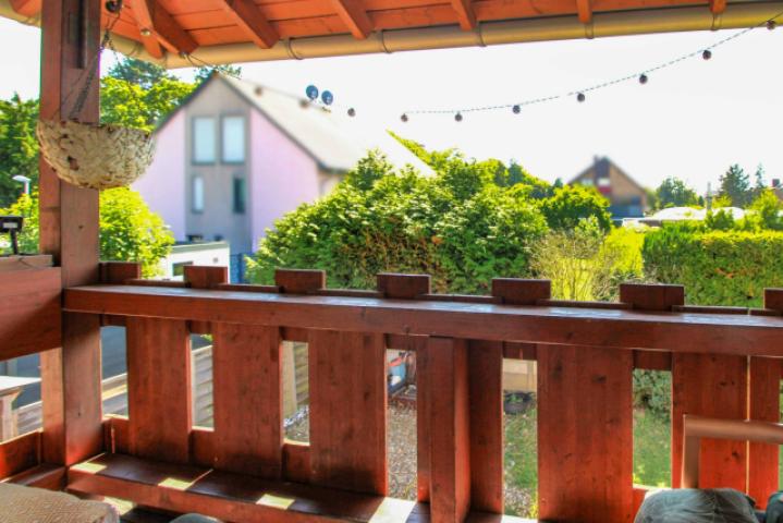 Balkonaussicht - Wohnung OG