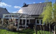 überdachte Terrasse am Haus