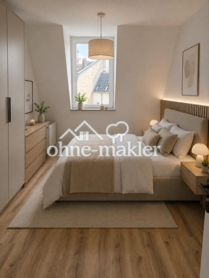 Schlafzimmer KI-generiert