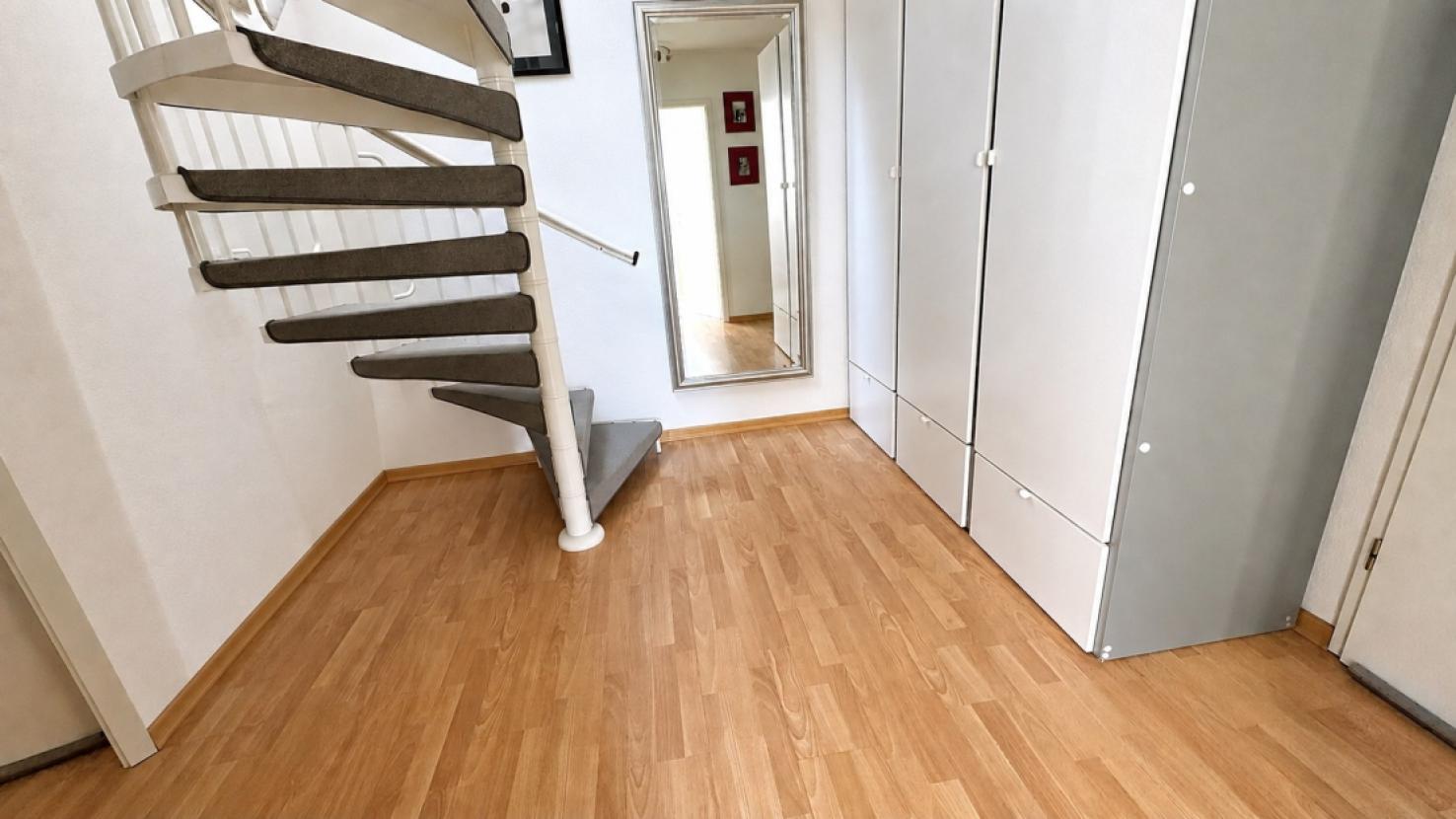 Flur Wendeltreppe
