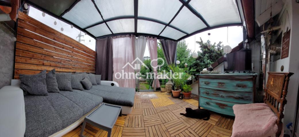 Wohnterrasse überdacht