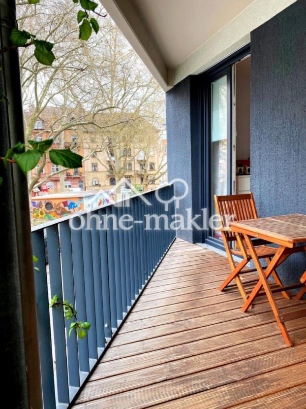 Balkon zum Clignetplatz
