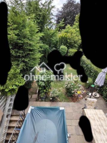 Garten hinter dem Haus