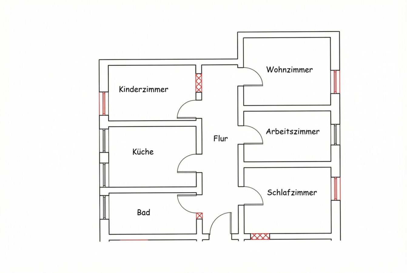 Grundriss Whng. 202