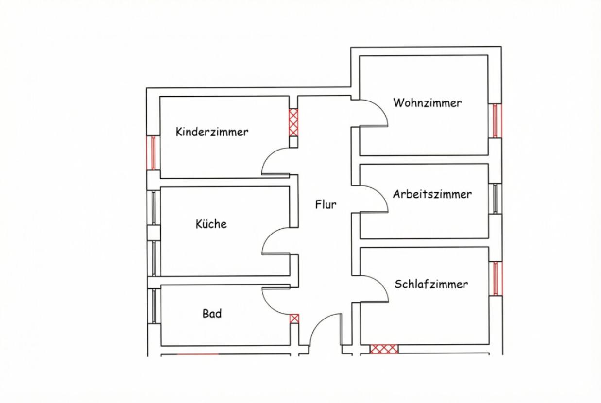 Grundriss Whng. 202