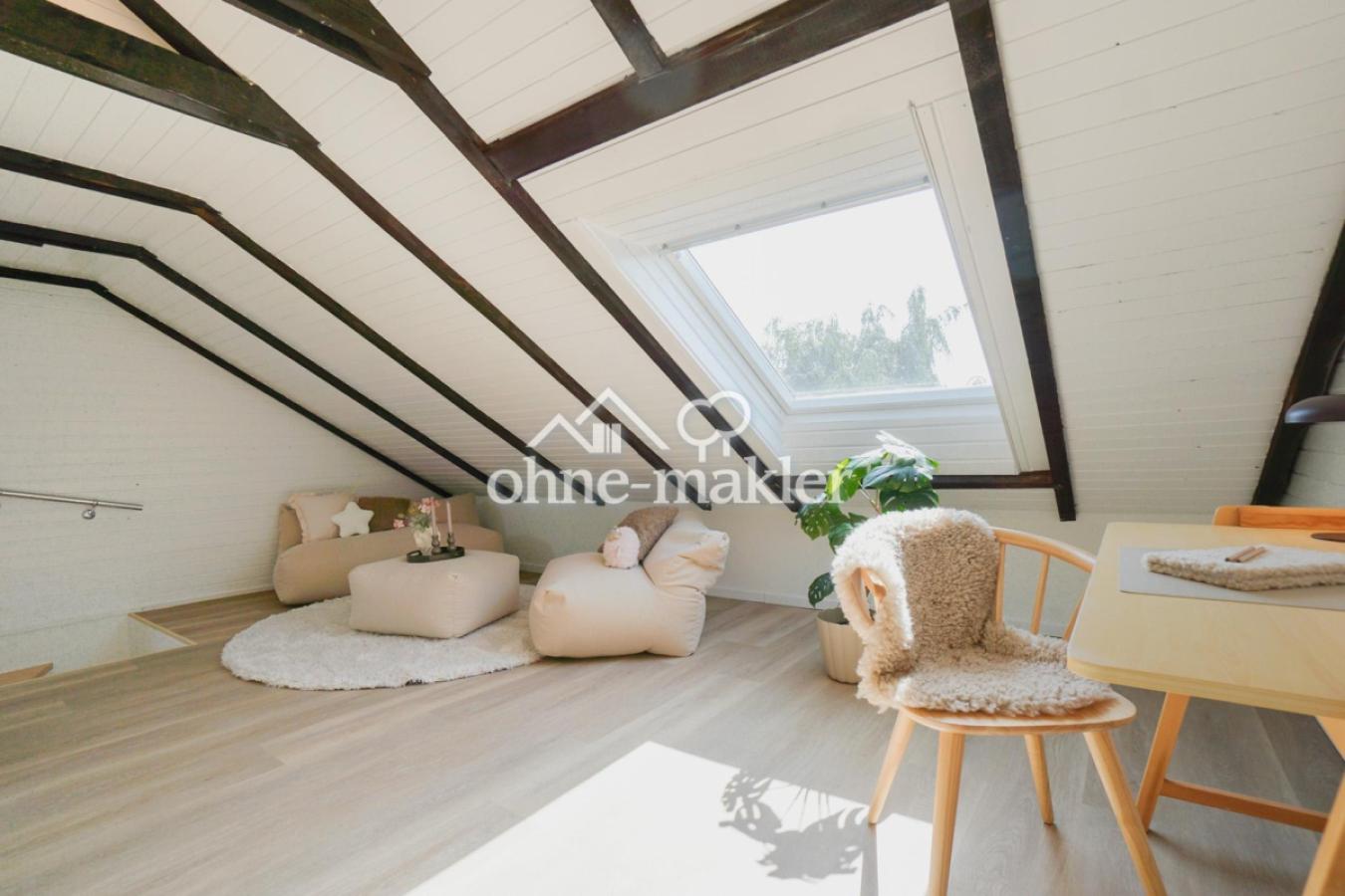 Loungeecke Dachgeschoss