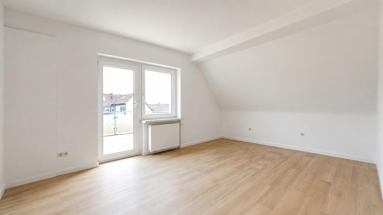 Schlafzimmer OG mit Balkon