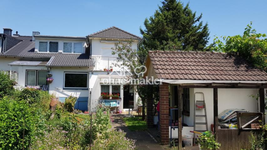 Blick vom Garten aus