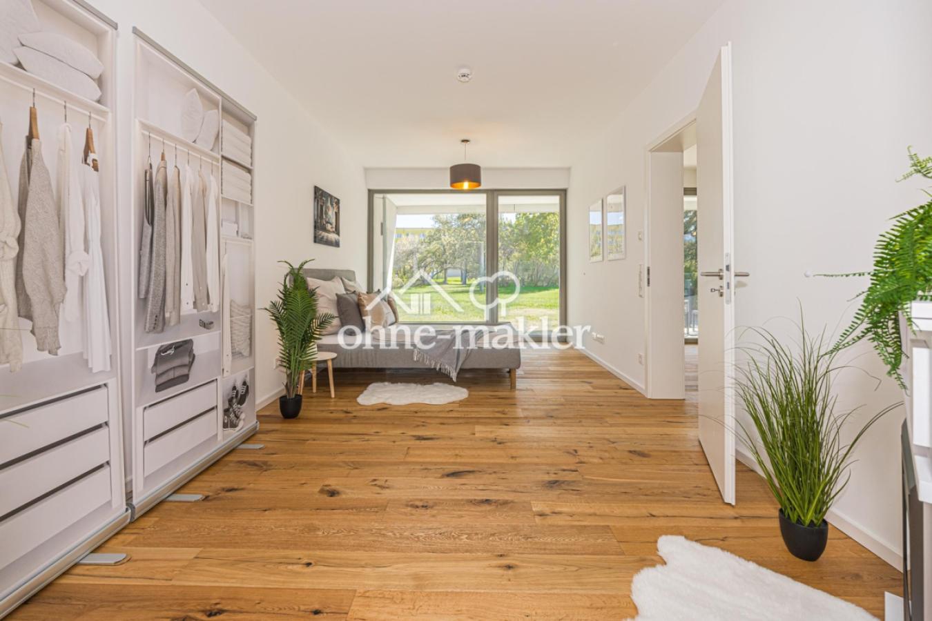 Schlafzimmer Musterwohnung