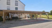 Zwei Carports inklusive