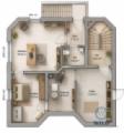 Grundriss-Enliegerwohnung