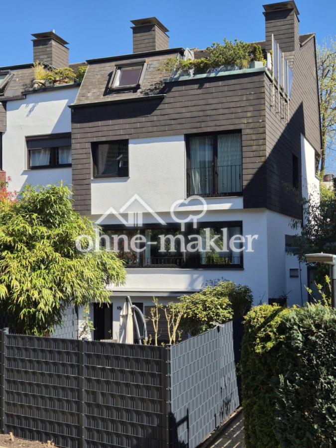 Rückseite des Hauses
