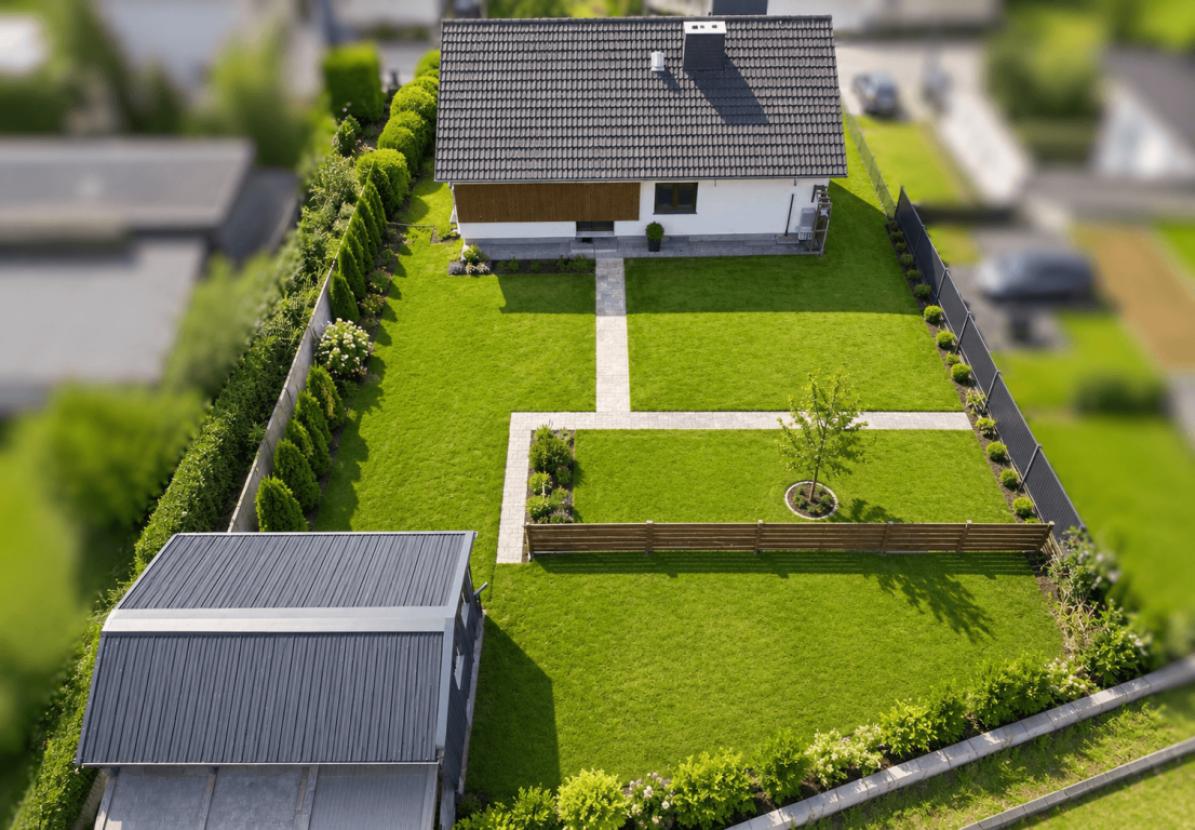 Potenzial: So könnte der fertige Garten aussehen
