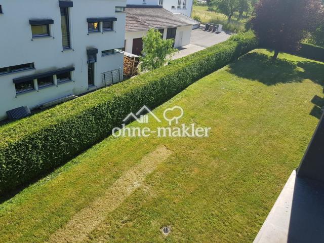 Blick vom Balkon