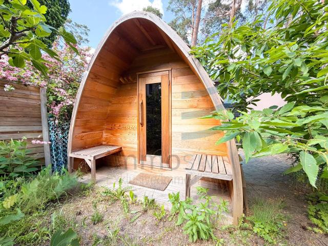 Sauna aus Zedernrotholz