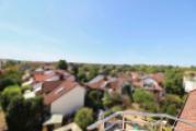 Blick vom Balkon