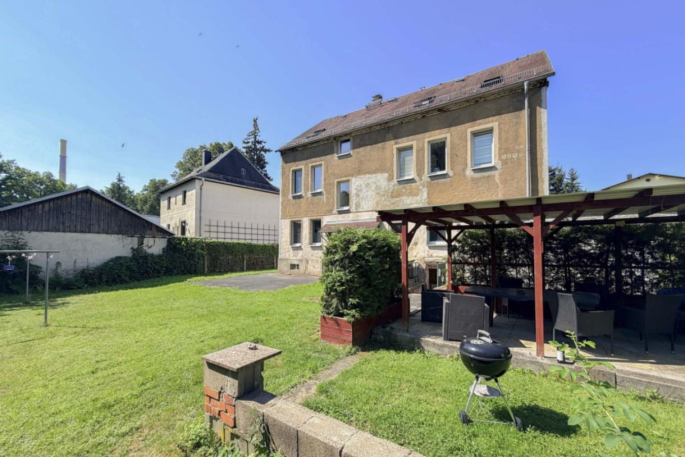 Haus hofseitig Ansicht 01