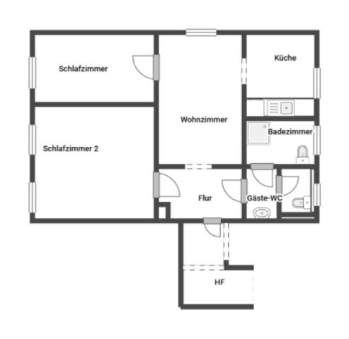 Grundriss Skizze EG