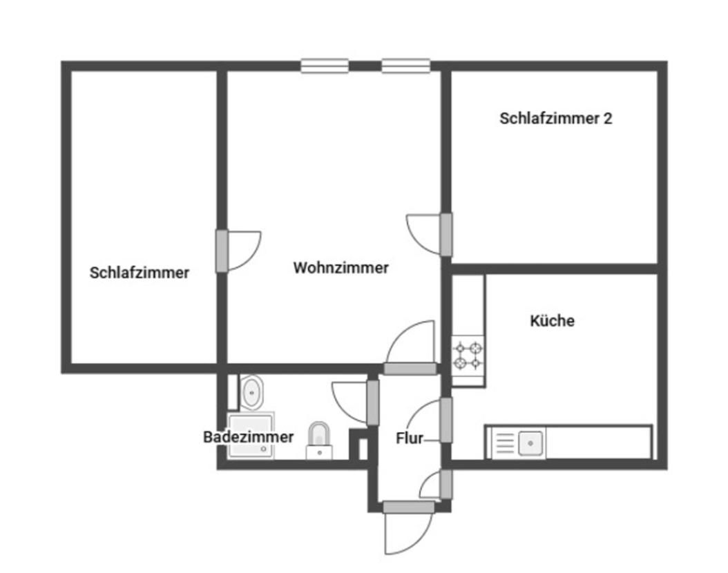 Grundriss Skizze DG rechts
