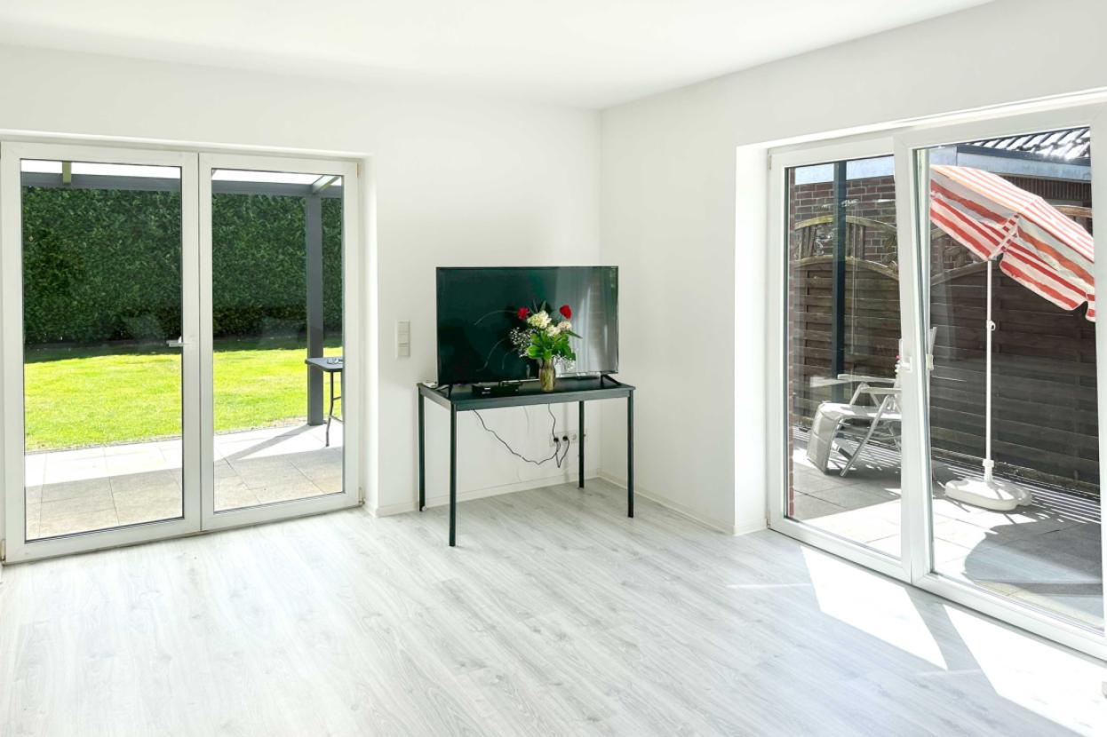 Wohnzimmer Terrassenzugänge