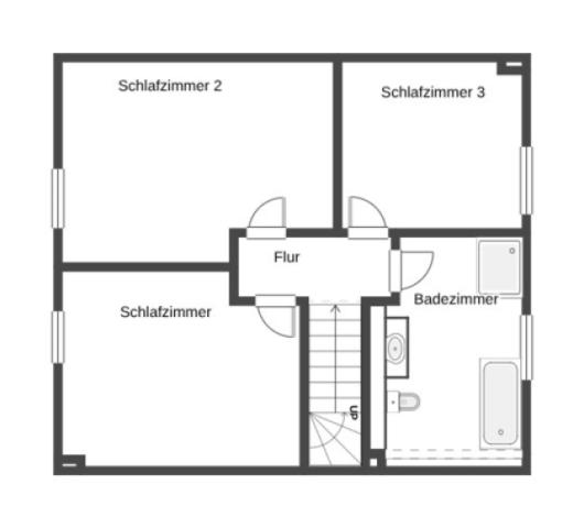 Grundriss Skizze DG