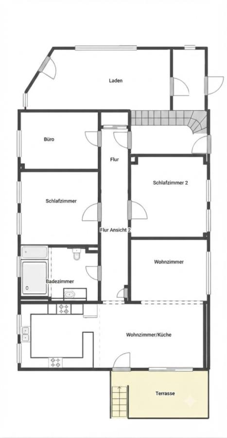 Grundriss Skizze