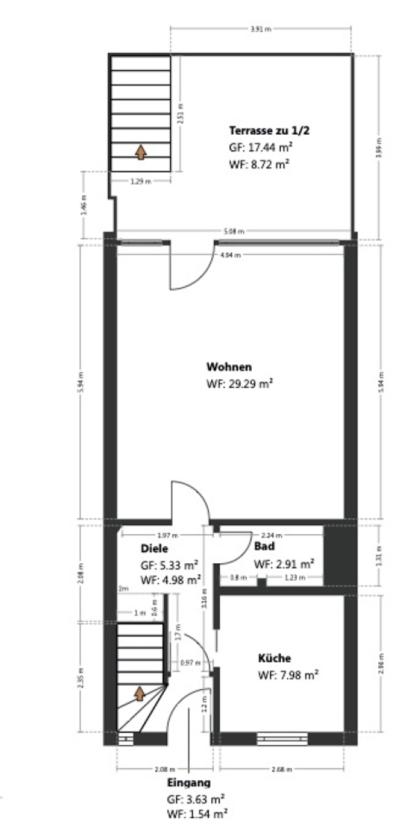 Grundriss Skizze EG