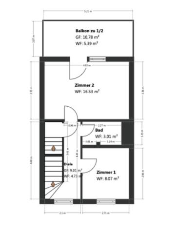 Grundriss Skizze OG