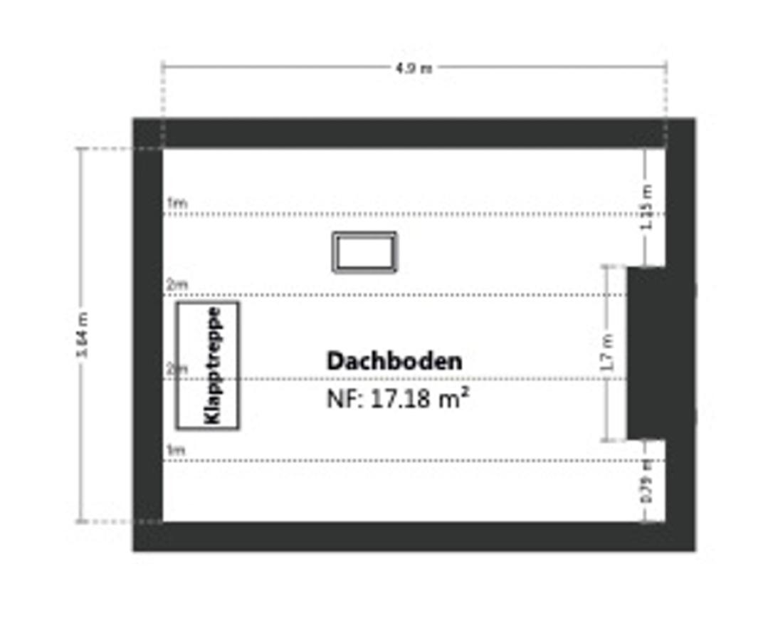 Grundriss Skizze DG
