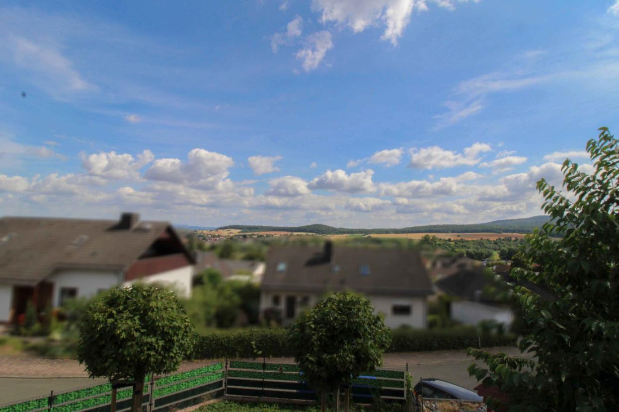 Fernsicht vom Garten