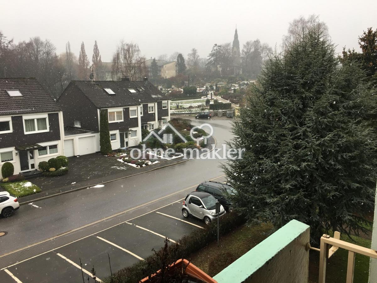 Blick vom Balkon