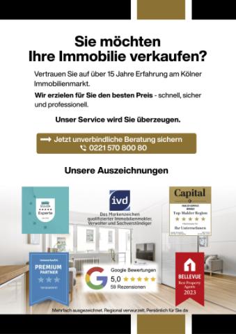 Flyer Immobilie verkaufen für Exposé