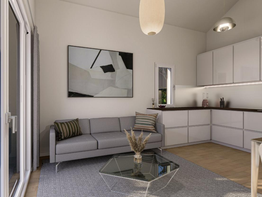 Wohnzimmer/Küche