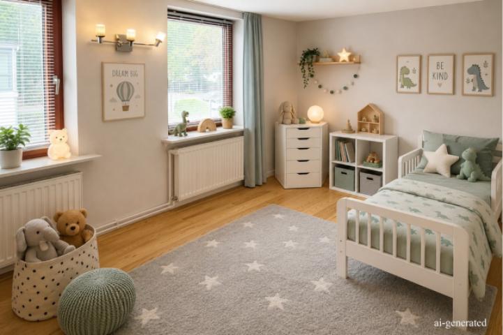 Gestaltungsvorschlag - Kinderzimmer