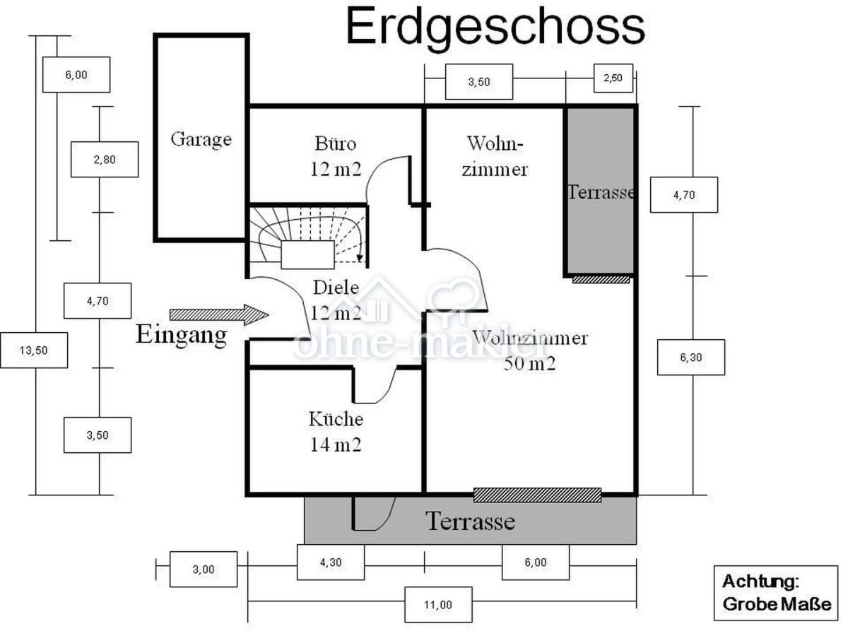 Grundriss Erdgeschoss