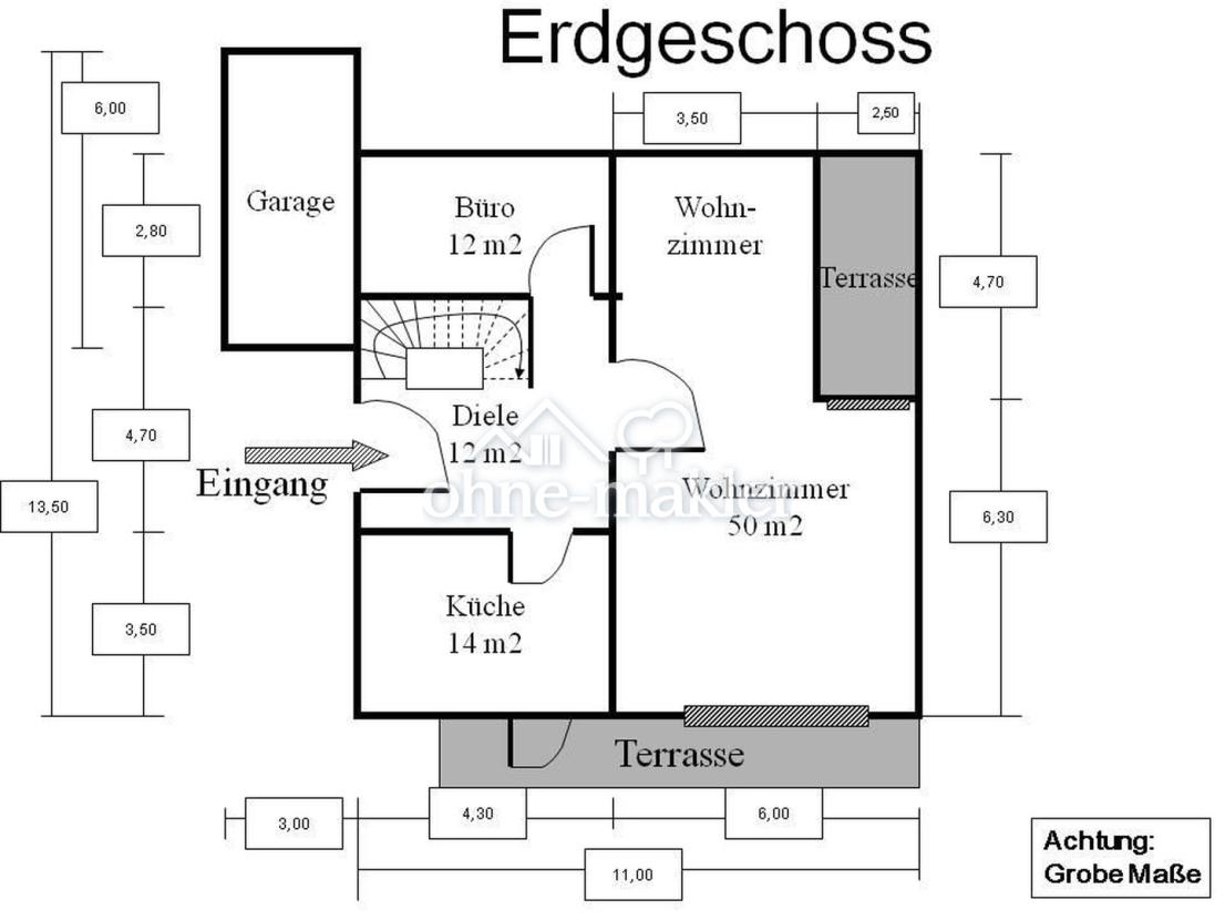 Grundriss Erdgeschoss