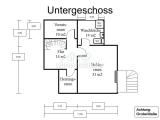 Grundriss Untergeschoss