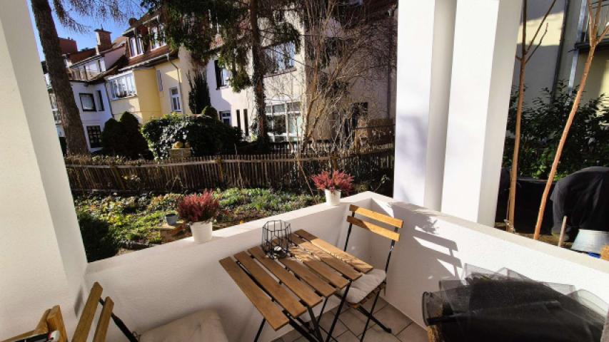 Terrasse. Garten
