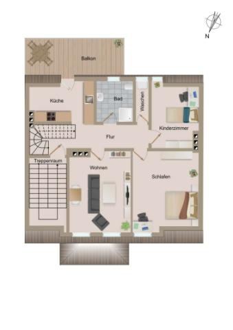 Grundriss 1. DG