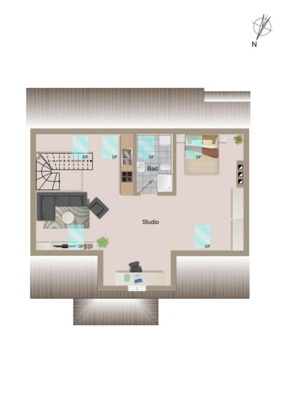 Grundriss 2. DG