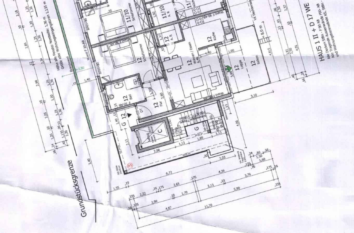 Grundriss WE 17