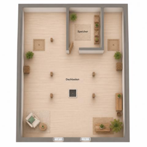 Grundriss Dachgeschoss/ Speicher