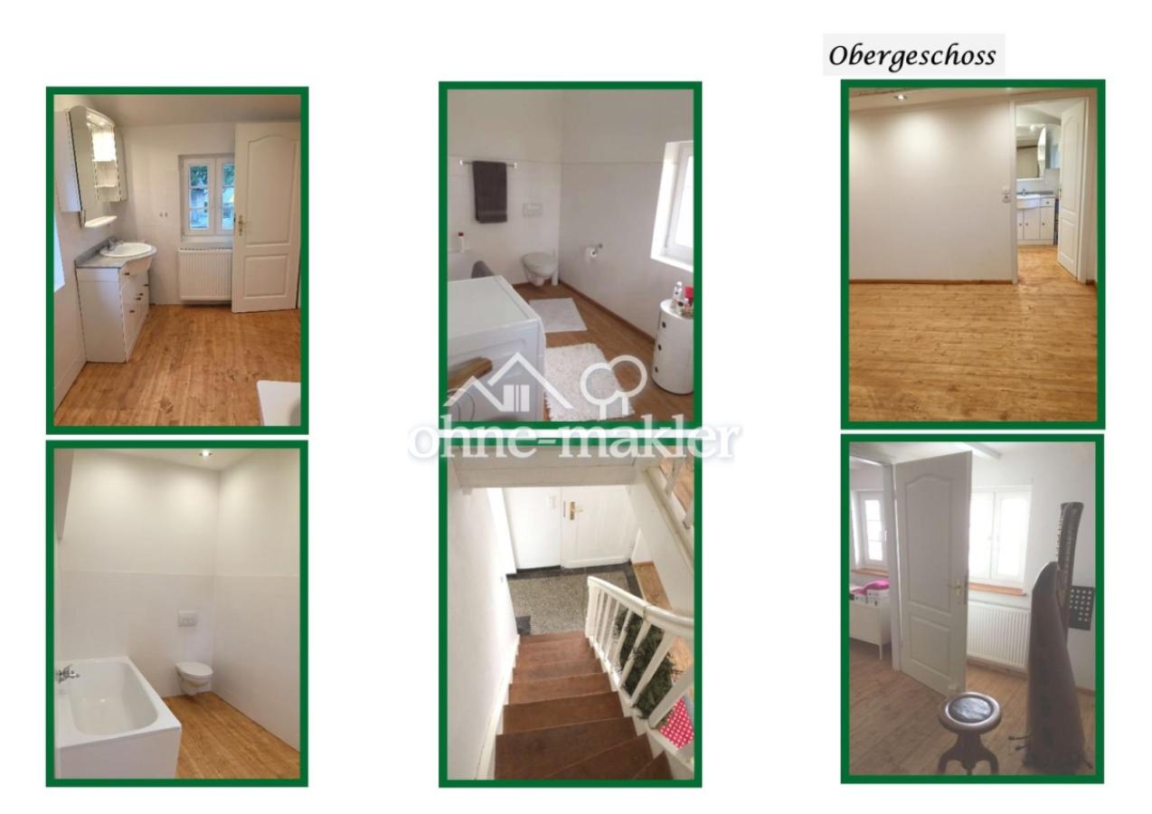 Bilder Obergeschoss und Bad