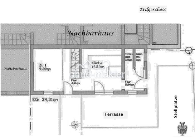 Plan-Erdgeschoss