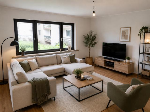 Einrichtungsbeispiel Wohnzimmer
