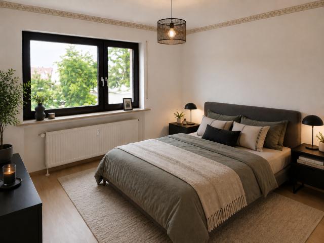 Einrichtungsbeispiel Schlafzimmer 