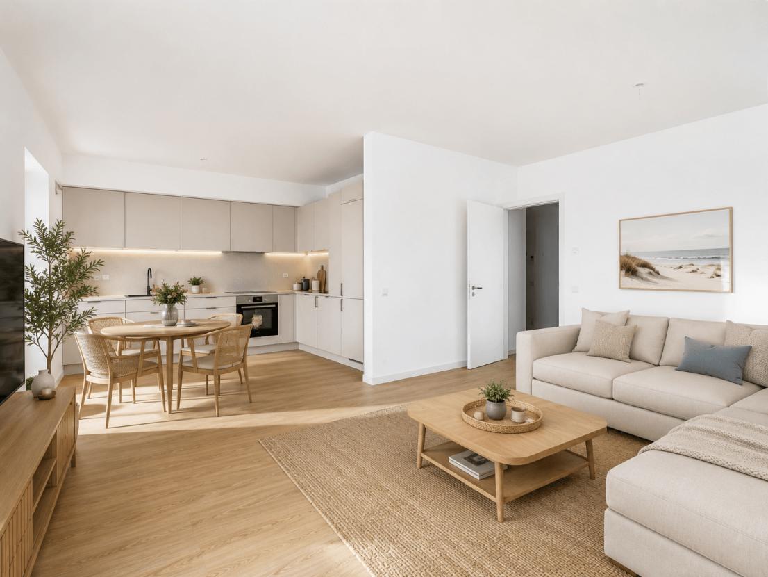 Wohnzimmer / KI-Einrichtungsidee