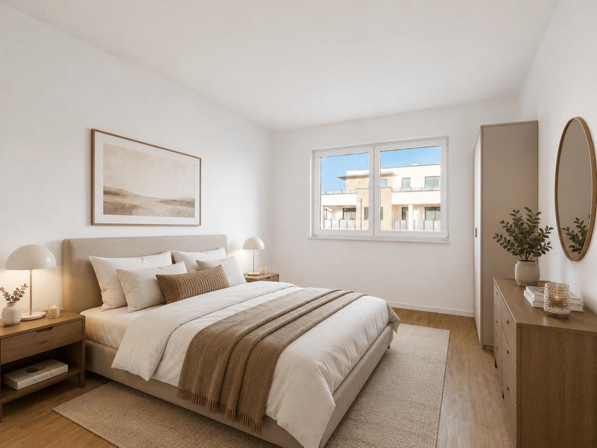 Schlafzimmer / KI-Einrichtungsidee