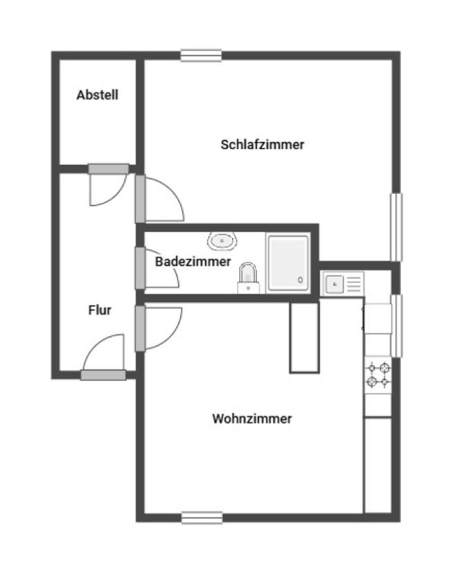 Grundriss Skizze